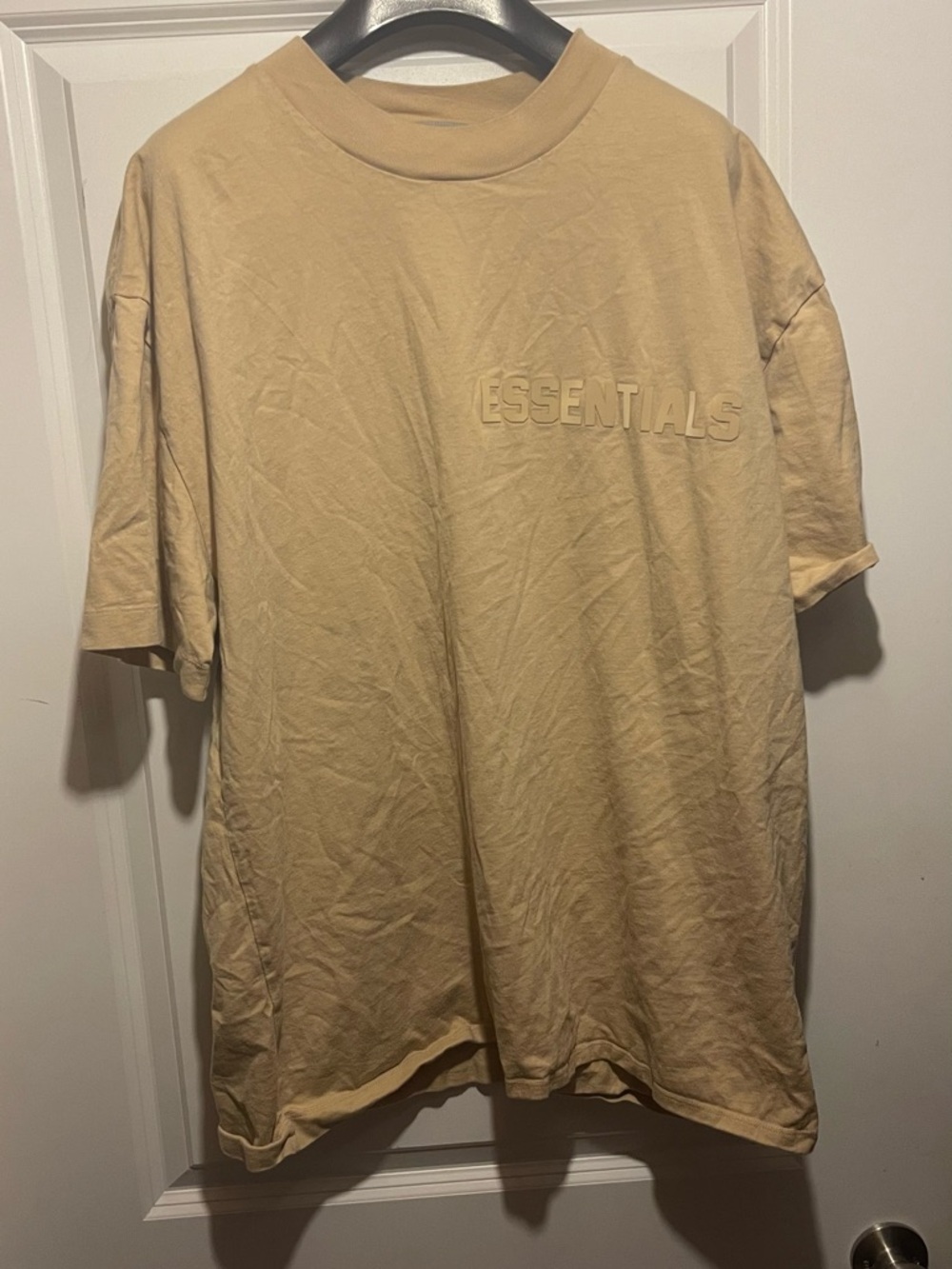 ESSENTIALS fear of god ss23 sand size xxl